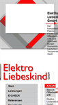 Mobile Screenshot of elektro-liebeskind.de